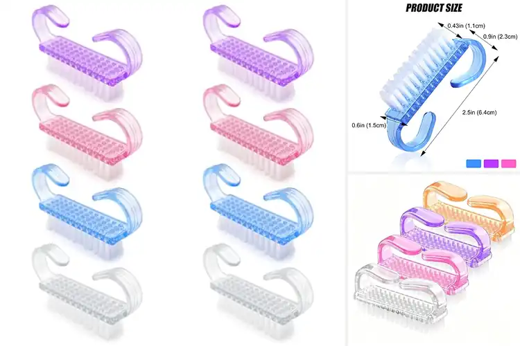 Detailed view of Best ABS Handle Fingernail Brushes