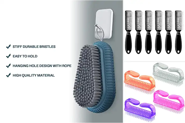 Detailed view of Best ABS Handle Nail Brushes For Easy Hold