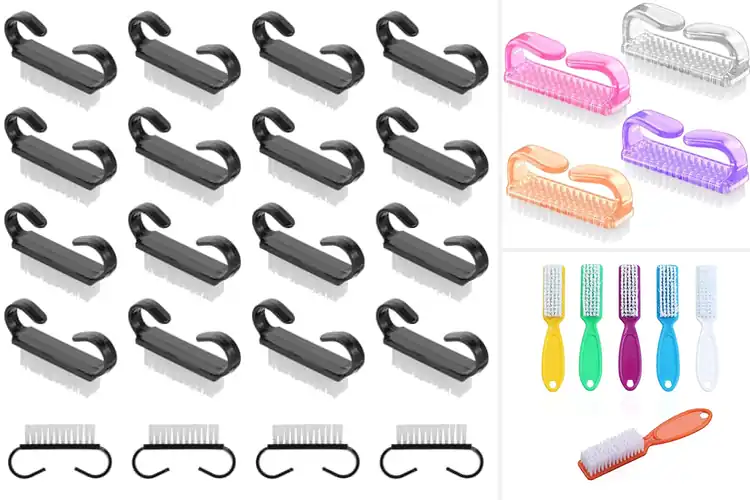Detailed view of Best ABS Handle Nail Brushes