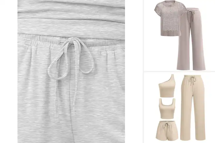 Detailed view of Best Airport Outfits: 3 Chic & Comfy Lounge Sets for Travel