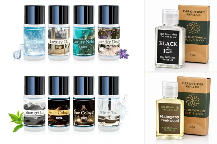 Detailed view of Best Alcohol Free Car Essential Oil Refills