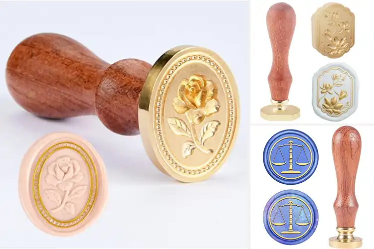 Detailed view of Best Brass Seal Head Stamp