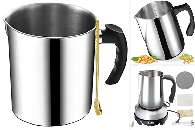 Detailed view of Best Candle Making Pots