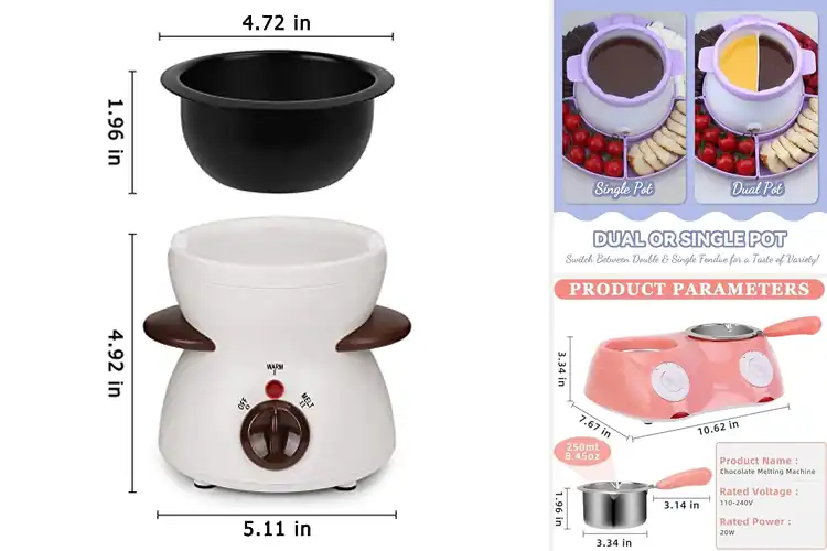 Detailed view of Best Candy Melting Sets: Top 10 Picks for Easy, Fun Desserts