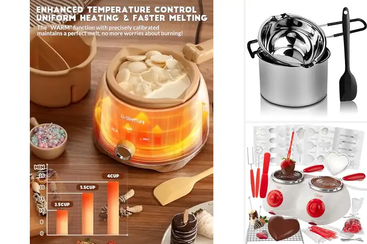 Detailed view of Best Chocolate Melting Pot Set: Top Picks for Perfect Treats