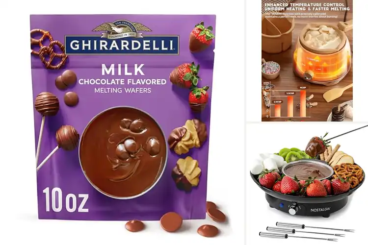 Detailed view of Best Chocolate Melting Sets