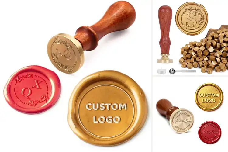 Detailed view of Best Custom Wax Seal Stamps: Top 10 Elegant & Unique Designs