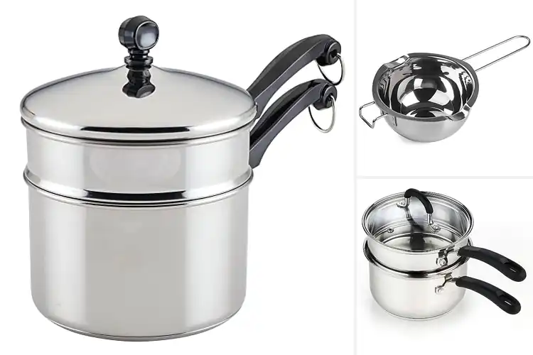 Detailed view of Best Double Boiler Pots
