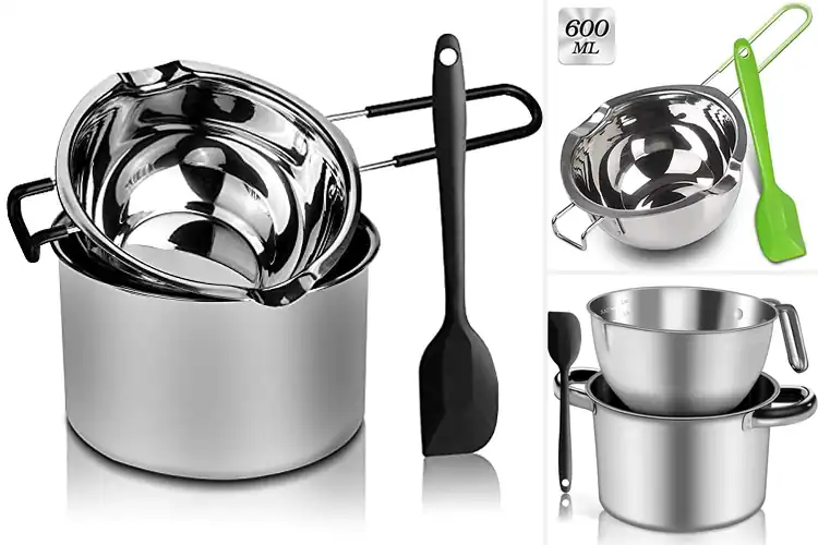 Detailed view of Best Double Boiler With Spatula