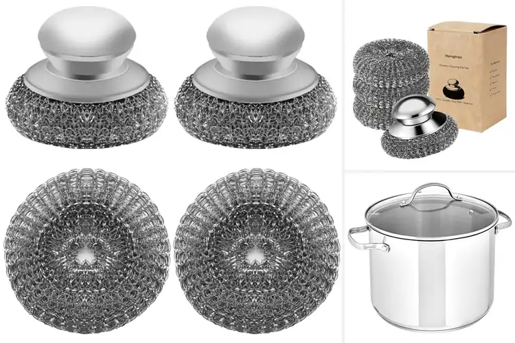Detailed view of Best Easy Clean Stainless Steel Pots