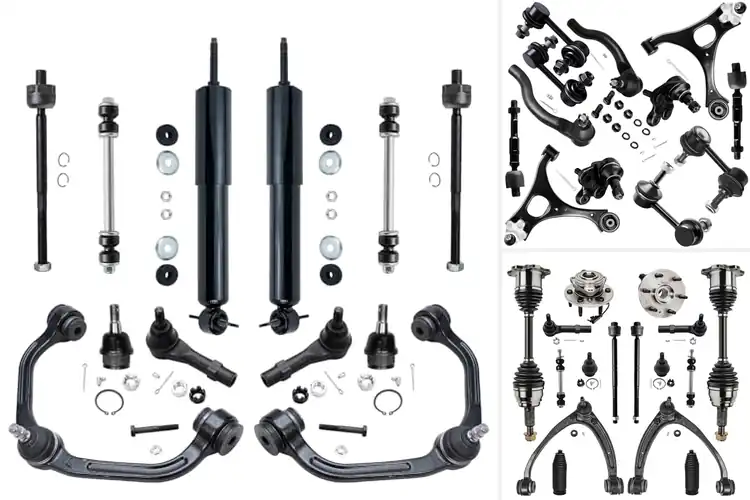 Detailed view of Best Front Suspension Kits: Top 10 Upgrades for Smooth Rides