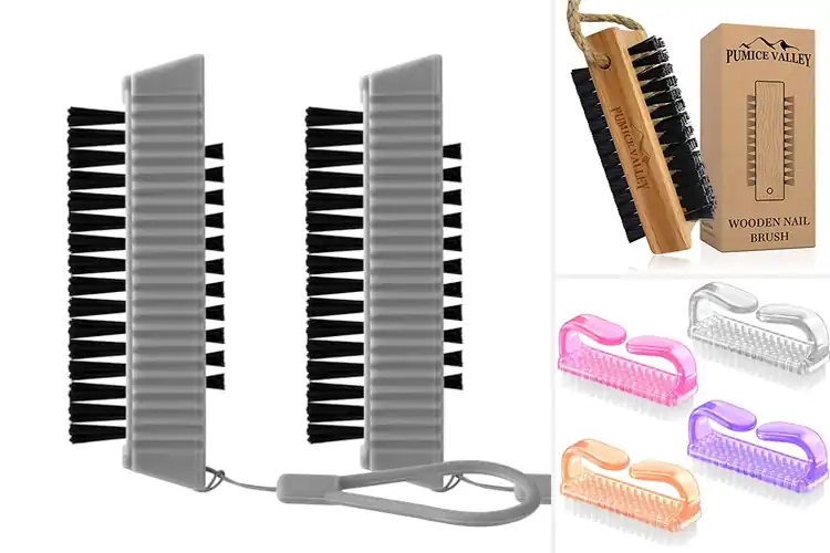 Detailed view of Best Hanging Nail Brushes For Easy Drying