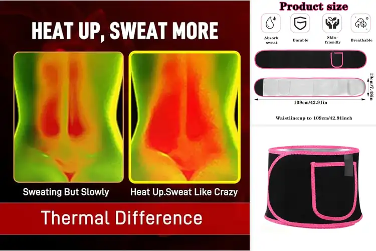 Detailed view of Best Heat Retention Waist Trimmers