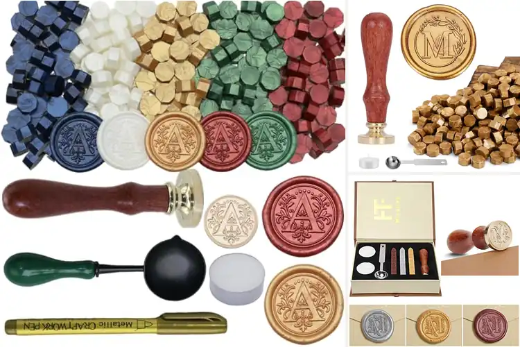 Detailed view of Best Initial Letter Wax Seal