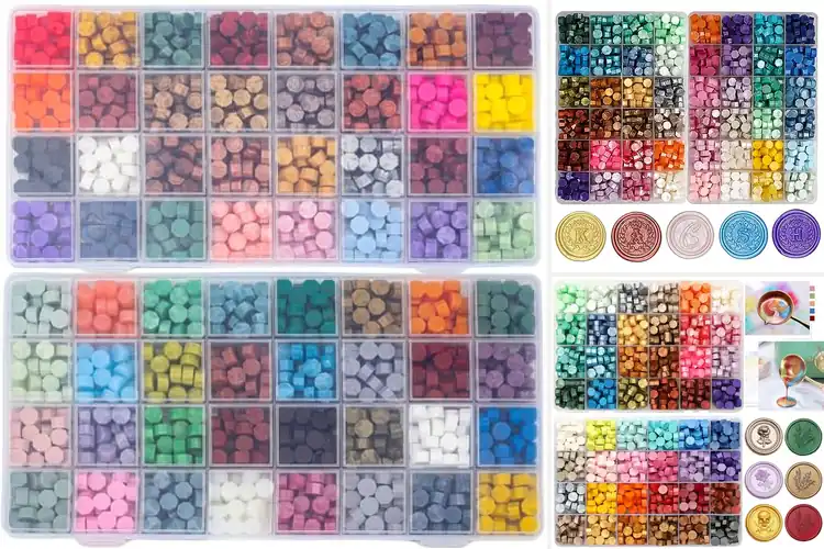 Detailed view of Best Mixed Color Wax Beads