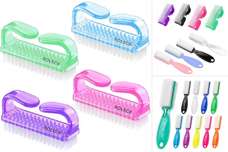 Detailed view of Best Multi Use Nail Scrub Brushes For Hands Feet