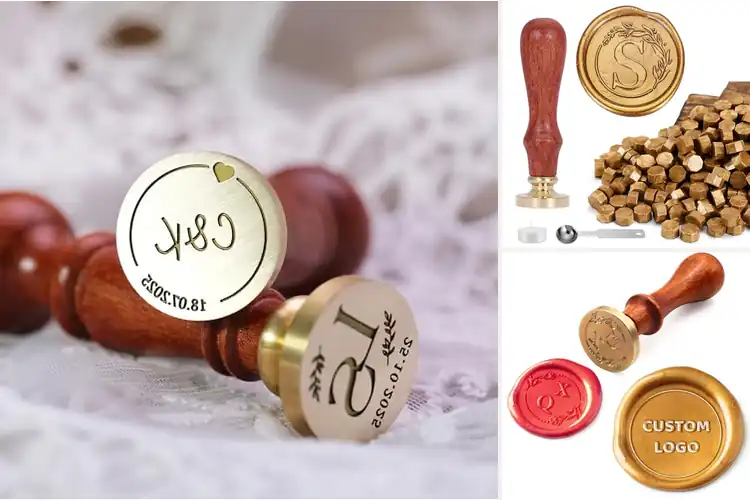 Detailed view of Best Personalized Wax Seal Stamps