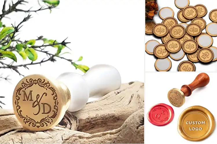 Detailed view of Best Personalized Wax Seals: 10 Unique DIY Stamps & Stickers