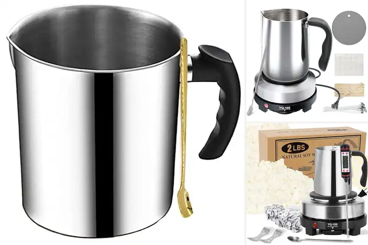 Detailed view of Best Pots For Candles And Wax: Melt, Pour, Create