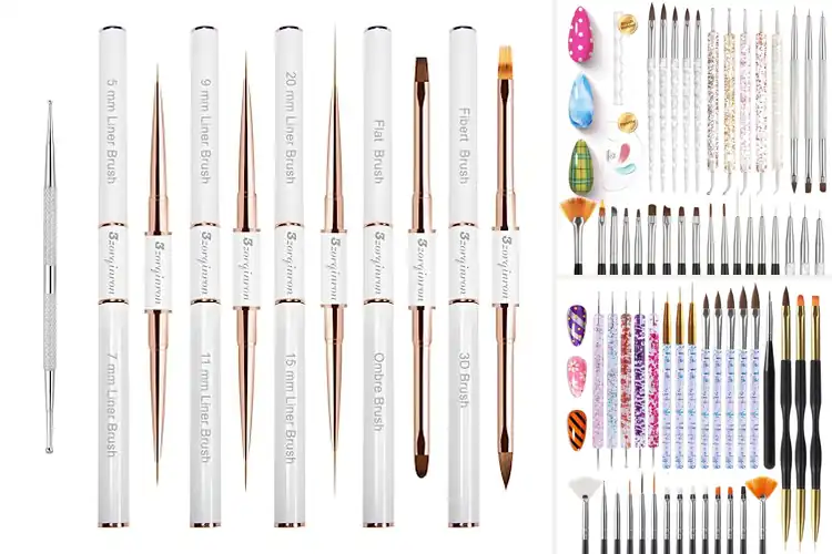 Detailed view of Best Professional Nail Brushes: Elevate Your Nail Art Today