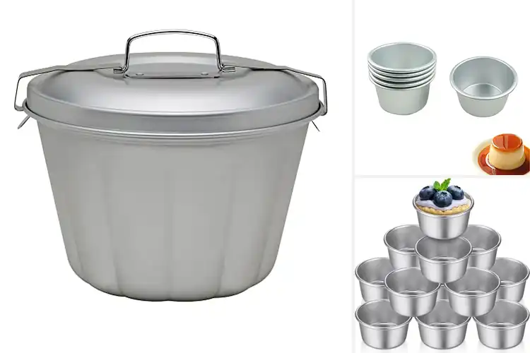 Detailed view of Best Pudding Pan Molds For Steaming And Baking