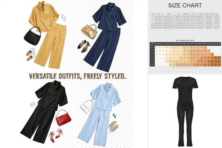 Detailed view of Best Relaxed Fit Two Piece Sets: 5 Cozy & Chic Picks