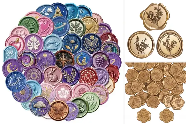 Detailed view of Best Scrapbook Wax Seals