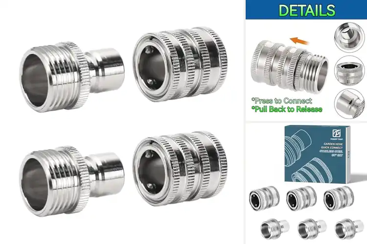 Detailed view of Best Stainless Steel Outer Hose Connector