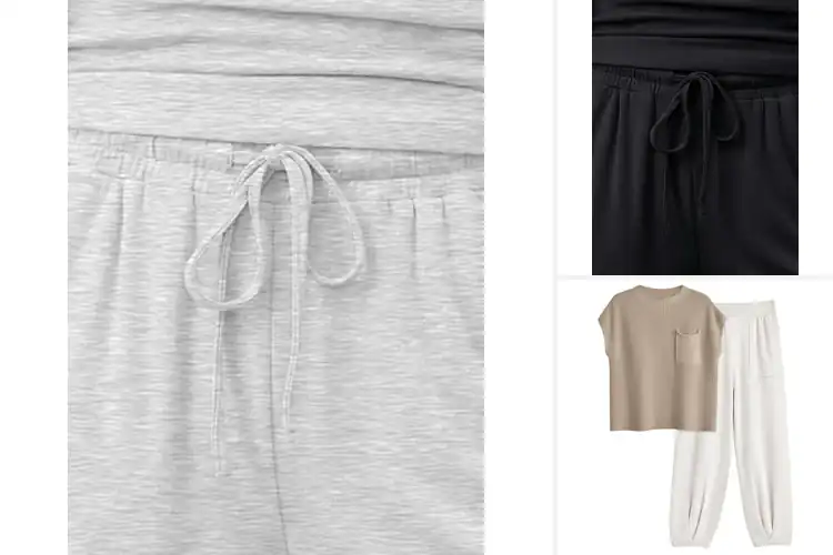Detailed view of Best Trendy Lounge Outfits: 4 Stylish & Cozy Must-Haves