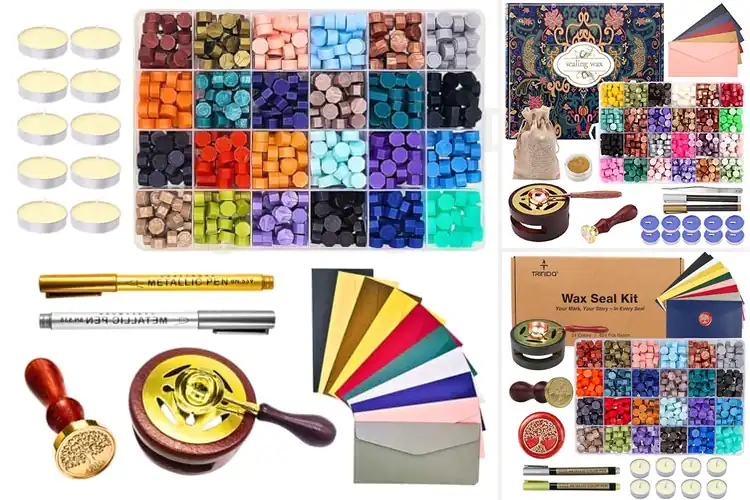 Detailed view of Best Wax Seal Kits for Scrapbooking