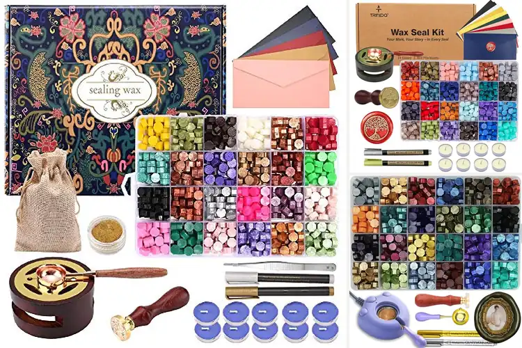 Detailed view of Best Wax Seal Stamp Kit: Your Ultimate Creative Companion