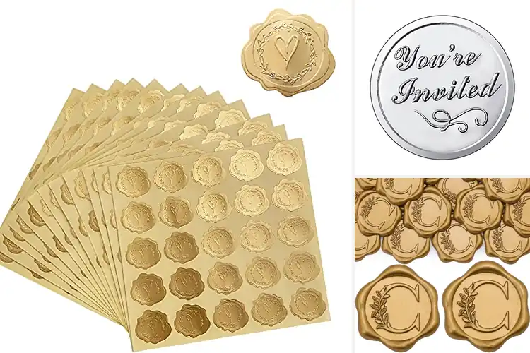 Detailed view of Best Wedding Invitation Seals