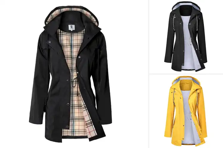 Detailed view of Best Women’s Raincoats